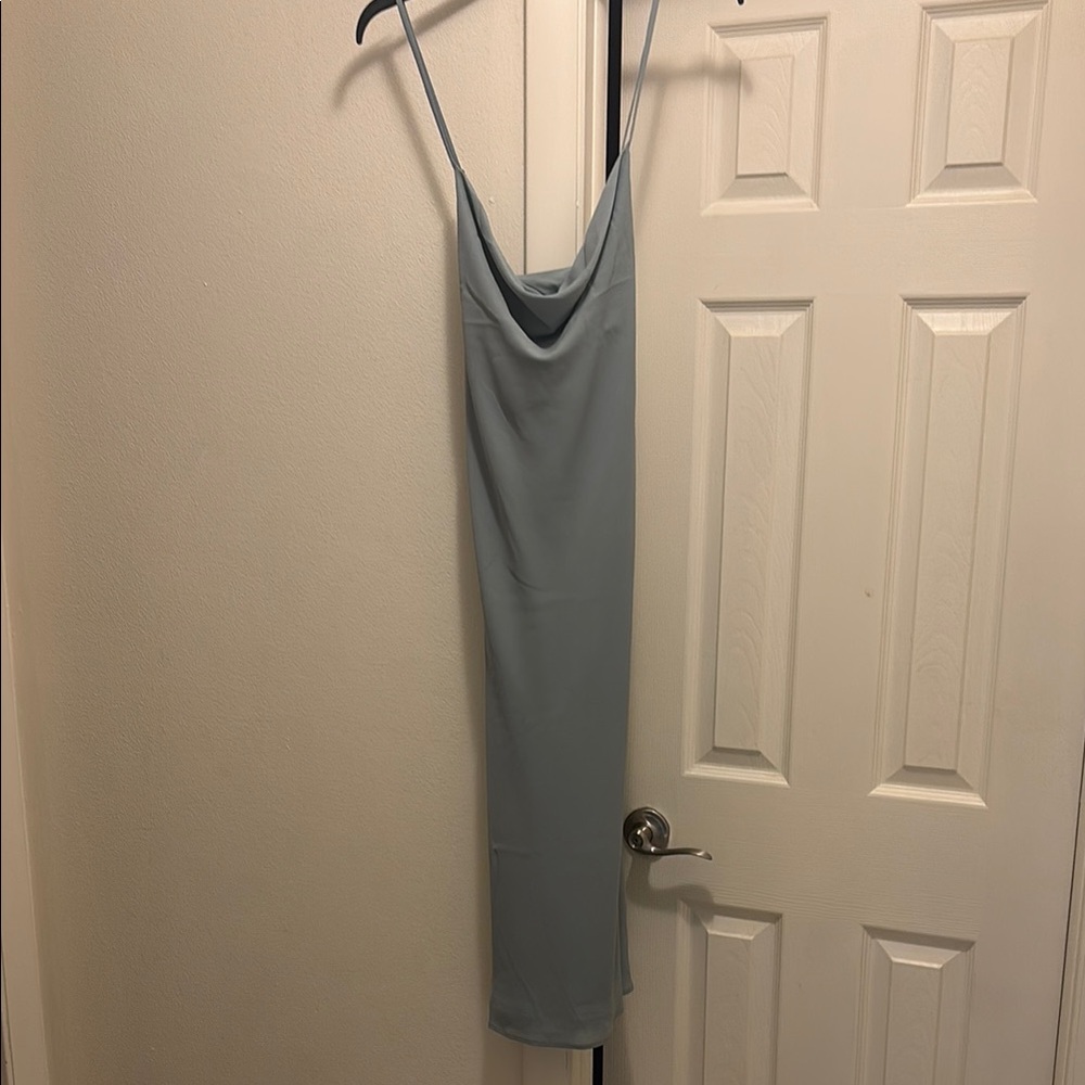 Show Me Your MuMu Gray/Blue Dress
